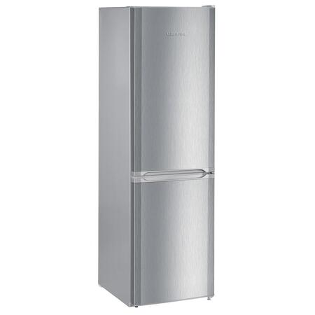 Combina frigorifica Confort CUEL 3331, 296 L, Clasa A++, SmartFrost, Iluminare LED, VarioSpace, H 181.2 cm, Argintiu
