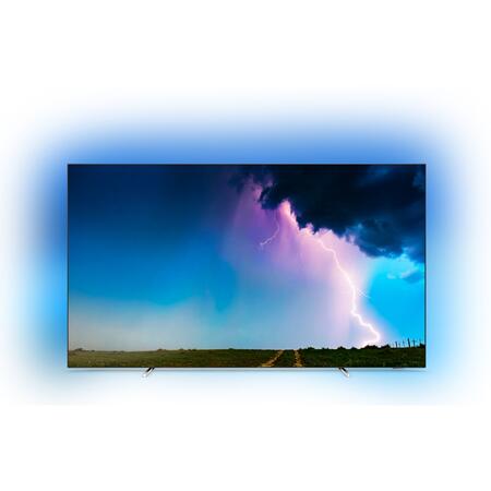 Televizor OLED Philips 65OLED754/12, 164 cm, Smart TV 4K Ultra HD, Ambilight, Clasa B