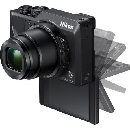 Aparat foto digital Nikon COOLPIX A1000, 16 MP, Negru