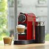 Espressor Nespresso CitiZ&Milk Cherry Red C122-EU-CR-NE, 19 bari, 1720 W, 1 l, Rosu