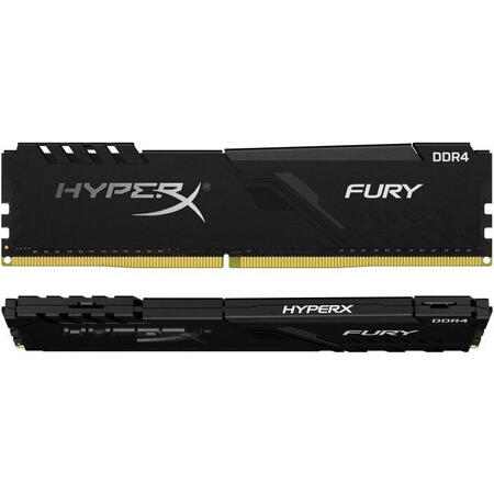 Memorie RAM, HyperX FURY Black, DDR4, 32GB (Kit 2x16GB), 3200MHz, CL16