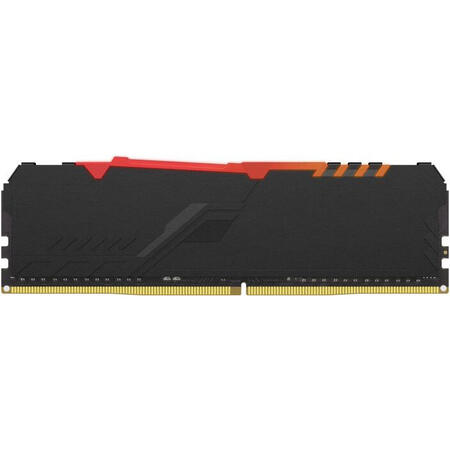Memorie RAM HyperX FURY RGB, DDR4, 8GB 3200MHz, CL16