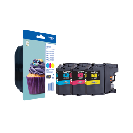 Set cartus Brother LC123RBWBP, multipack