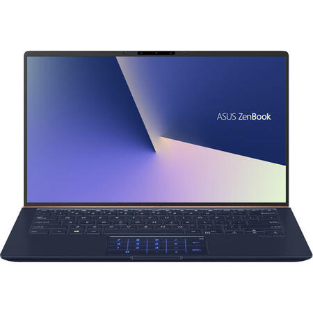 Laptop ultraportabil ASUS ZenBook 14 UX433FAC cu procesor Intel® Core™ i7-10510U pana la 4.90 GHz Comet Lake, 14", Full HD, 8GB, 1TB SSD, Intel UHD Graphics 620, Windows 10 Home, Royal Blue