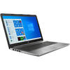Laptop HP 250 G7, 15.6" FHD, Intel Core i3-8130U, 8GB, 256GB SSD, DVD-Writer, Intel UHD Graphics, Windows 10 Pro, Silver