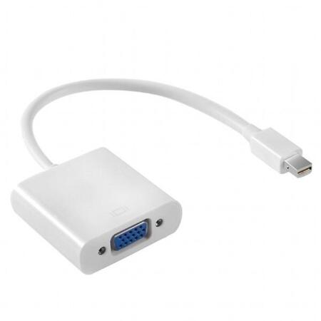 Mini DisplayPort to VGA adapter cable, white, blister