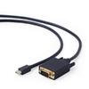 Gembird Mini DisplayPort to VGA adapter cable, black, 1.8 m