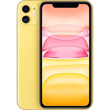 Telefon mobil Apple iPhone 11, 64GB, Yellow