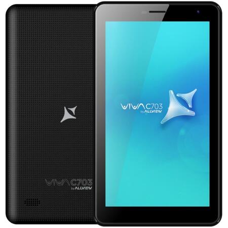 Tableta Allview Viva C703, Quad Core, 7", 1GB RAM, 8GB, Wi-Fi, Black