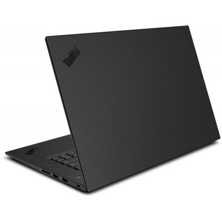 Laptop Lenovo 15.6" ThinkPad P1 (2nd Gen), FHD IPS HDR, Intel Core i7-9750H, 16GB DDR4, 512GB SSD, Quadro T2000 4GB, Win 10 Pro, Black Paint