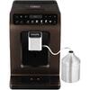Espressor automat Krups EA894910 Evidence, 1450 W, 2.3 L, One-Touch-Cappuccino, 19 selectii, accesoriu pentru lapte, display Touch Screen, Maro