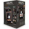 Espressor automat Krups EA894910 Evidence, 1450 W, 2.3 L, One-Touch-Cappuccino, 19 selectii, accesoriu pentru lapte, display Touch Screen, Maro