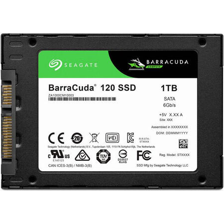 SSD BarraCuda 120, 1TB, SATA 2.5