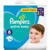Scutece Pampers Active Baby 6 Giant Pack, 56 bucati