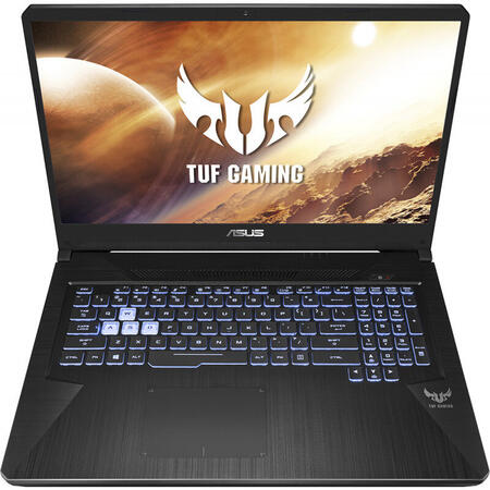 Laptop ASUS Gaming 17.3'' TUF FX705DT, FHD,  AMD Ryzen™ 5 3550H,  8GB DDR4, 512GB SSD, GeForce GTX 1650 4GB, No OS, Black