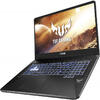 Laptop ASUS Gaming 17.3'' TUF FX705DT, FHD, Procesor AMD Ryzen 7 3750H , 8GB DDR4, 512GB SSD, GeForce GTX 1650 4GB, No OS, Black