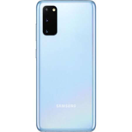 Telefon mobil Samsung Galaxy S20, Dual SIM, 128GB, 8GB RAM, 4G, Cloud Blue