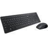 Kit Tastatura + Mouse Dell KM636, Wireless, Interfata USB, tastatura US Qwerty, Mouse optic, 3 butoane