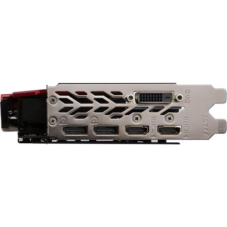 Placa video MSI Radeon RX 480, 4GB GDDR5 (256 Bit), 2xHDMI, DVI, 2xDP