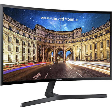 Monitor LED Samsung Gaming C27F398FWUXEN Curbat 27 inch 4 ms Black FreeSync 60Hz