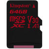 KINGSTON Card Micro SDXC 64GB, CLASS 10