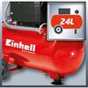 Einhell Compresor aer cu ulei  TC-AC 190/24/8, 1500W, 8bar, 24 l
