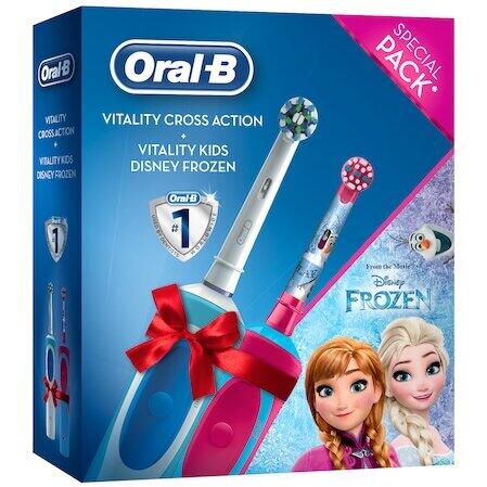 burst Berri Chairman Oral-B Set Periuta de dinti electrica Oral B Vitality & Periuta de dinti  electrica Frozen pentru copii - Pret: 0,00 lei - Badabum.ro