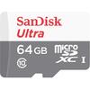 SanDisk MicroSD Card, 64GB, Clasa 10