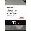 Western Digital HDD Server Ultrastar DC HC520, 3.5', 12TB, SATA/600, 7200RPM ~ WD121KRYZ