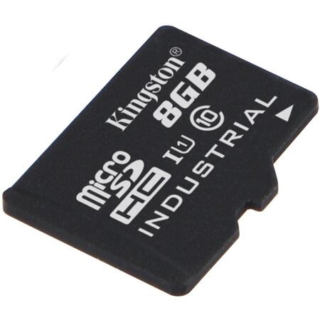 Card 8GB microSDHC UHS-I Industrial Temp Card Single Pack