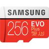Card Micro SD Samsung,  MB-MC256GA/EU,  EVO Plus,  256 GB