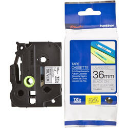 Banda mata metalica Brother TZEM961, 36mm, 8m
