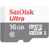 SanDisk Card Micro SD 16GB, Clasa 10, include adaptor SD
