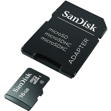 Card Micro SD 16GB, include adaptor