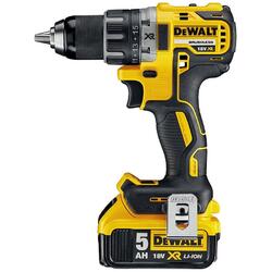 DeWalt Masina de gaurit si insurubat DCD791P2, 18V XR, 5Ah motor fara perii