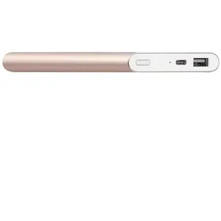 Acumulator extern Xiaomi Mi Pro, USB, 10000 mAh, Gold