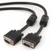 Gembird Cablu VGA 20m, (T/T), dubluecranat, miez ferita, calitate premium, black