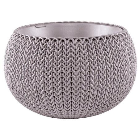 Ghiveci rotund Cozy S, violet, suspendabil, 3.2 L