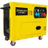 Stanley Generator curent electric profesional D-SG6000-1, 8.4 CP, 6300 W, 400 V, 418 CC, tehnologie AVR, 14.5 l, diesel