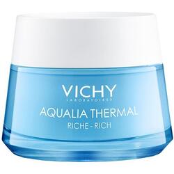 Crema rehidratanta Vichy, AQUALIA THERMAL pentru ten uscat si foarte uscat, 50 ml