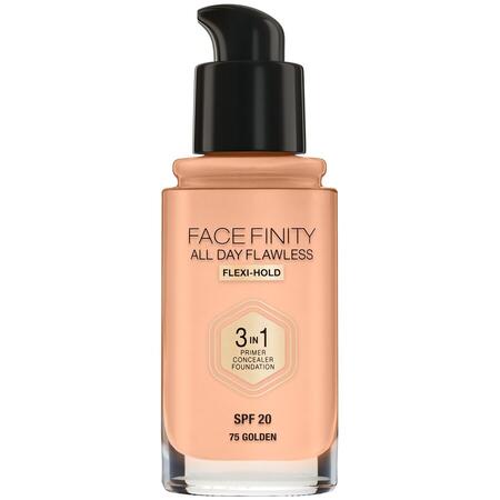 Fond de ten Max Factor Facefinity All Day Flawless 3-in-1 W70 Warm Sand SPF 20, 30 ml