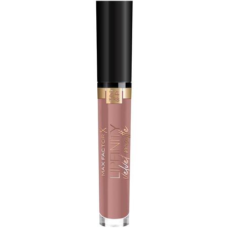 Ruj de buze lichid Max Factor Velvet Matte 35 Elegant Brown, 3.5 ml