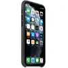 Husa de protectie Apple pentru iPhone 11 Pro, Piele, Black