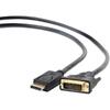 Gembird Cablu Displayport (M) - > DVI-D (24+1) 1m