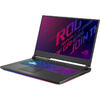 Laptop ASUS Gaming 17.3'' ROG Strix G G731GU, FHD 120Hz, Intel Core i7-9750H, 8GB DDR4, 512GB SSD, GeForce GTX 1660 Ti 6GB, No OS, Black