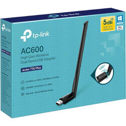 TP-LINK Adaptor wireless AC600 High Gain, ARCHER T2U PLUS