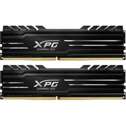 A-Data Memorie XPG Gammix D10 Black 16GB DDR4 2666MHz CL16 ​Dual Channel kit