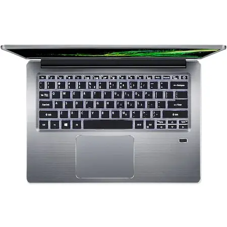 Laptop ultraportabil Acer Swift 3 SF314-58 cu procesor Intel® Core™ i3-10110U pana la 4.1 Ghz Comet Lake, 14", Full HD IPS, 8GB, 512GB SSD, Intel® UHD Graphics, Windows 10, Sparkly Silver