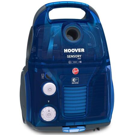 Aspirator cu sac Hoover SO50PAR 011, 3.2 l, 650 W, perie parquet, clasa A+AAA, sky blue