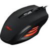 Inter-Tech Mouse gaming GX-62 LED negru iluminare RGB